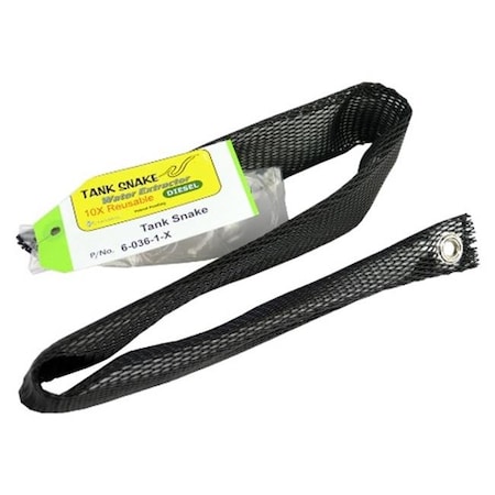 B3C Fuel Solutions B3C Fuel Solutions 6-036-1-X 36 in. Diesel Tank Snake; Black 6-036-1-X